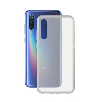 

Mobile cover Xiaomi Mi 9 KSIX Flex TPU Transparent