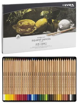 

Set of artistic watercolor colored pencils Lyra Rembrandt AQ