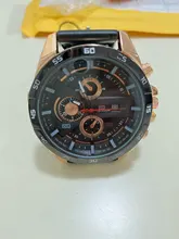 Reloj de pulsera deportivo Para Hombre, cronógrafo de cuero, estilo militar, informal, Moderno, novedad de 2021