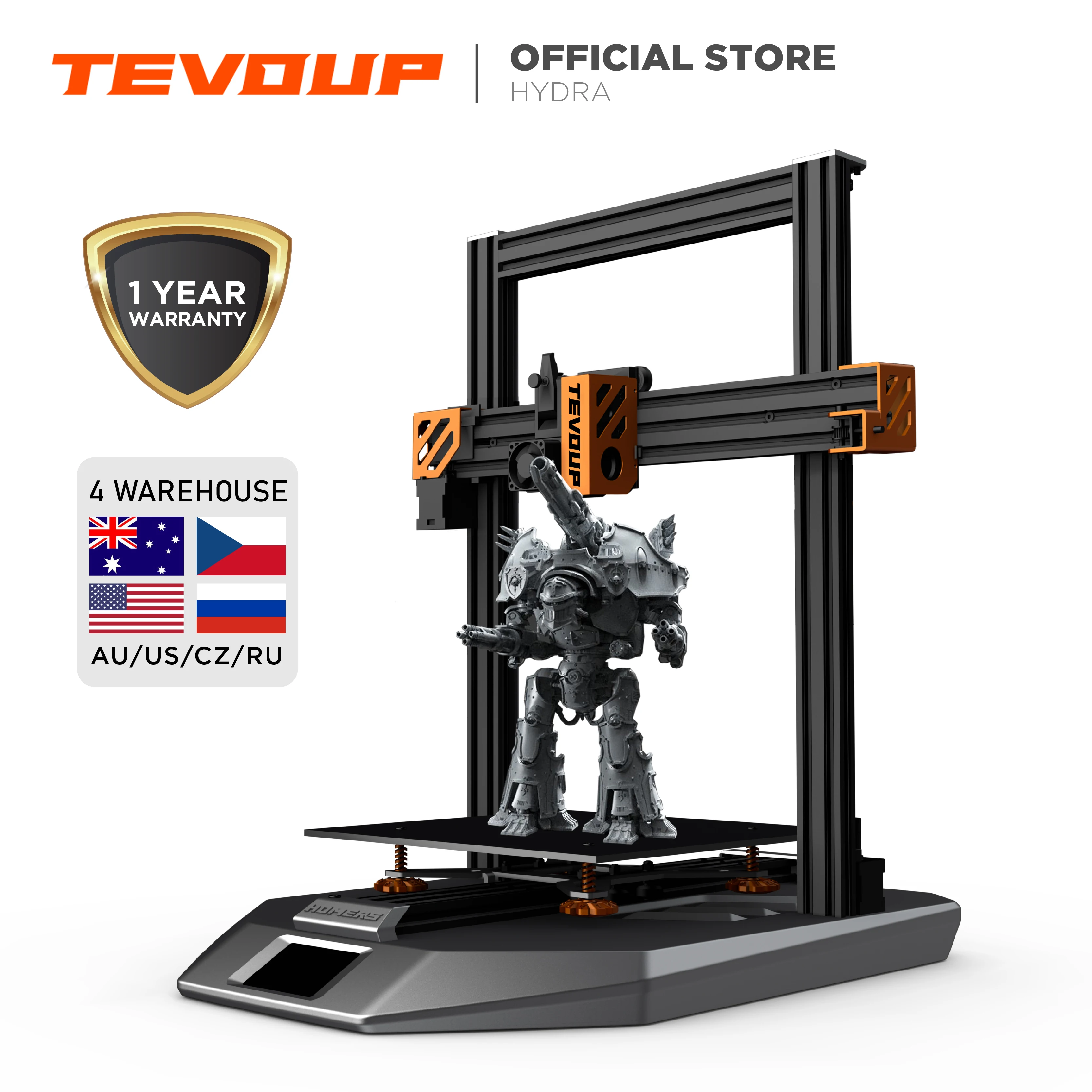 Homers/Tevoup Hydra 3D принтер большой размер печати 310*310*400 мм (склад в США) | Компьютеры и