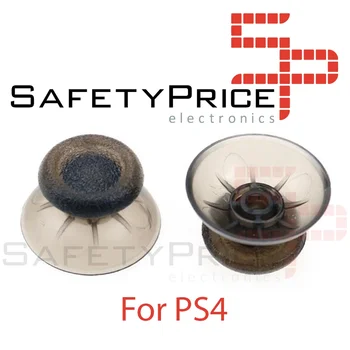 

2x PS 4 JOYSTICK PLAYSTATION 4 knob THUMB STICK buttons R3 L3 transparent black