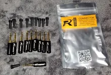 10 unids/lote de Conector estéreo de 3,5mm con cola protectora, chapado en oro, 3 polos, conector macho de 3,5mm, conector para auriculares, DIY