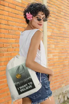 

Angemiel Bag I Want To Believe Quiditch Nappy Backpack