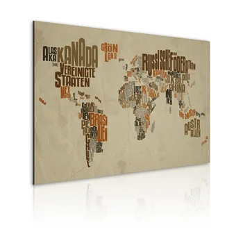 

Table-World Map (German language)-90x60