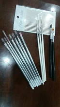 Juego de pinceles para uñas acrílicas, Set de 15 Uds. De pinceles para delinear uñas, pluma de dibujo, pluma de pintura para diseño, 8/7/6/5/3 Uds.