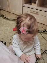 5 unids/set lindo bebé Clips de pelo brillo corona de princesa Bowknot rayas monos horquillas para niñas recién nacido bebé accesorios para el pelo