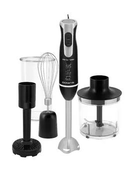 

Blender PHB 0852: 4 in 1 850W 2 Skor Turbo Mode 4 nozzles glass measuring Black