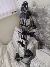 Juego de arco compuesto de caza de tiro con arco para diestros