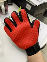 Oauee Cat Grooming Glove for Cats Wool Glove Pet Hair Deshedding Brush Comb Glove For