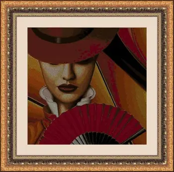 

CROSS STITCH KIT PANDATHREAD MODERN AND SURREAL 33192