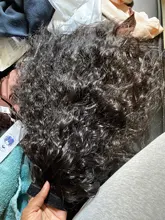 AZQUEEN-extensiones de cabello largo rizado con cola de caballo, cola de caballo envuelta en horquilla, extensión sintética