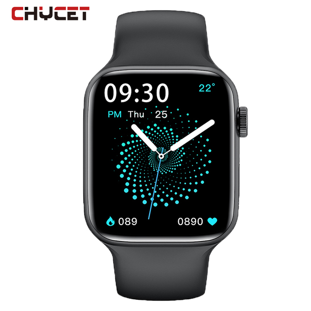 IWO 2022 Smart Watch Men Women Series 6 Sports 1.75 Inch Smartwatch 44 MM Fitness Bracelet Watches For Android IOS Iphone