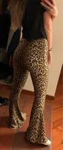 HugCitar-Pantalones de cintura alta con estampado de leopardo para mujer, leggings ceñidos al cuerpo, sexy y de moda para el club, otoño, invierno, 2020