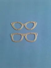 Accesorios para gafas, gafas, marcos, troqueles de metal decorativos, libros de corte, cuchillos de papel, moldes para estampar