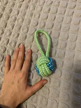 Dog-Toy Rope Knot-Ball HOOPET Chews Teeth-Odontoprisis Small Large Cotton 7-Style Grinding