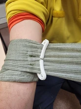 Vendaje de traumatología, 1 unidad de 4 pulgadas, vendaje de compresión médica, vendaje de emergencia