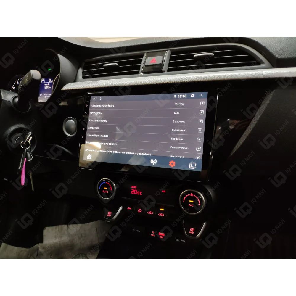 Автомагнитола IQ NAVI TS9 1719CFHD Kia Rio IV / X Line (2017+) 10 1" DSP (5 CH) + 4G SIM Carplay|Автомобильные