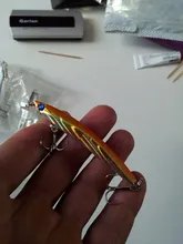 Wobbler Minnow Floating Artificial-Bait Fishing-Lure Tackle-Bass-8cm Hard-Plastic 3d Eyes