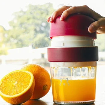 

WELLHFU Manual juicer, multi-function hand pressed orange juice machine, fried juice squeezer