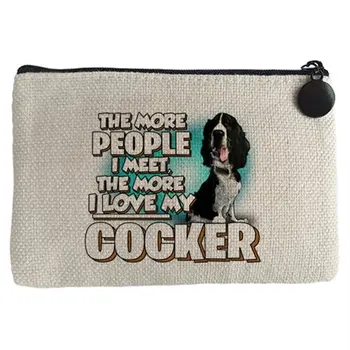 

Purse I love my Cocker race dog