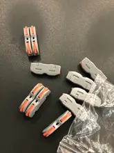 Blocks Wire-Connector Splicing-Terminal Led-Strip-Lighting Conductor-Rail-Conector 222-412