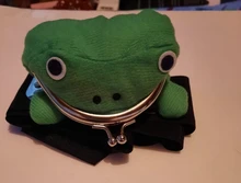 Monedero de rana para mujer, cartera con forma de Manga, monedero bonito, regalo para niños y adultos, 1 ud.