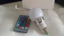 Spotlight Led-Light-Bulb Led-Lamp E14 Remote-Control Changeable Home-Decor E27 16-Color