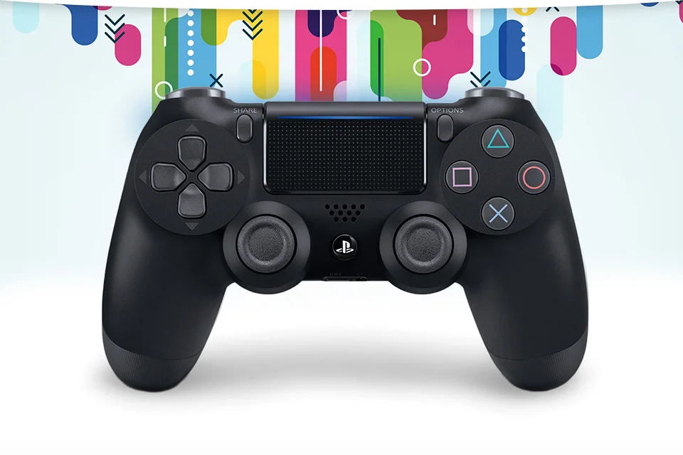 PS4: Комплект «Контроллер игровой беспроводной черный(Dualshock 4 Cont Black: CUH-ZCT2E: SCEE)»+ Ваучер «Fortnite»