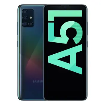 Перейти на Алиэкспресс и купить Мобильный телефон Samsung Galaxy A51 A515 4 Гб 128 ГБ Prism Black