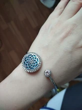 Pulsera relicario de aromaterapia de mariposa, difusor de aroma de aceite esencial de acero inoxidable, pulsera de cristal, joyería