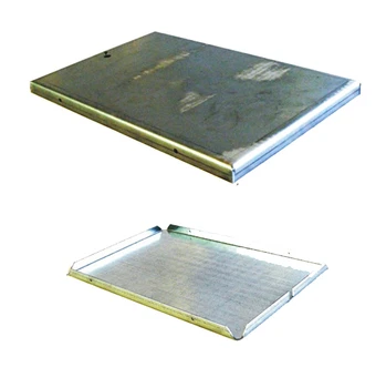 

Rectangular baseman raw iron 345mm x 230mm edge