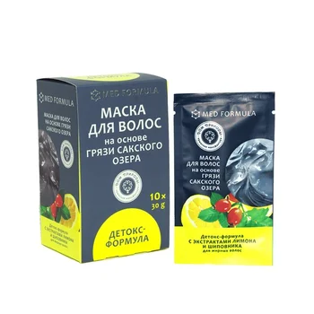 

Nature House mask for hair based on mud sax Lake detox-formula