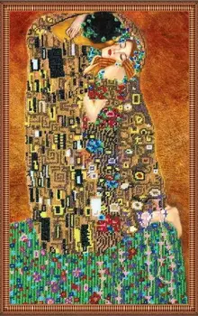 

Av-073 set for embroidery with beads 'abris art' 'Kissing ', 30*46 cm