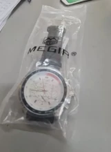 MEGIR-reloj analógico de cuarzo para hombre, accesorio de pulsera resistente al agua con calendario, complemento Masculino de marca de lujo con esfera luminosa y diseño militar, 1010G