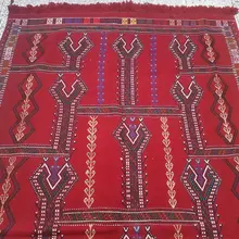 Винтаж ручной работы уникальный узор английский ковры 4'8'' X 8'2''