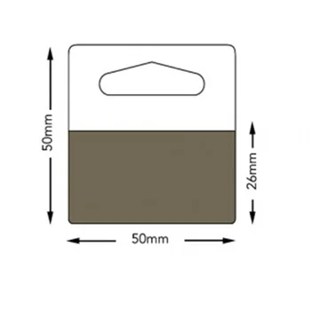 

Hang Tabs Self Adhesive Clear Sticky Plastic Hanger 5x5cm 1000 tabs (HT343BOOK)