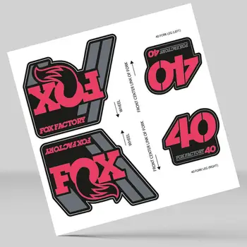 

STICKERS STICKERS FORK FORK FOX 36 FACTORY 2018 DECALS ADHESIVE VINYL GREEN GREY BLACK
