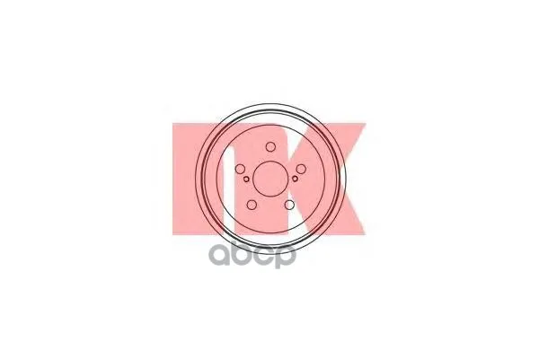Барабан Тормозной Nk 254510 Nk арт. 254510