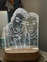 3d-Lamp Night-Light Text Fathers-Day-Gift Photo Custom Wedding-Anniversary Birthday-Mothers