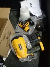 DEKO-PISTOLA DE PULVERIZACIÓN inalámbrica DKSG20K2, batería de ion de litio de 20V CC, alta potencia