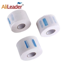 Alileader 1 рулон Профессиональный одноразовый Бумажный воротник белый или черный эластичный бумажный Ремешок Защита шеи аксессуары для парикмахерских инструментов