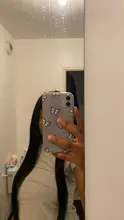 TIANTAI-Peluca de cabello humano liso para mujer, postizo de encaje con cierre de 4x4 28 pulgadas, pelo Remy brasileño con densidad de 150