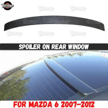 

Spoiler on rear window case for Mazda 6 2007-2012 ABS plastic canopy aero wing molding decoration car tuning styling