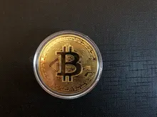 Bitcoin Collectible Gift Btc Metal Commemorative Gold-Plated Antique Casascius-Bit Physical