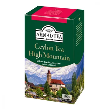 

Tea Ahmad "Ceylon tea high mountain", Black Leaf, 100 gr
