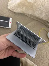 Mini ordenador portátil para bebé, accesorios de fotografía recién nacido, accesorios de fotografía de estudio, accesorios creativos