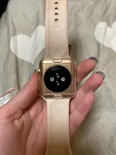 Pantalla Completa TPU transparente, blando Protectve de la cubierta de vidrio templado para Apple Watch serie protectora de vidrio Film2/3 Protector de pantalla