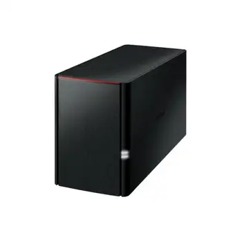 

Buffalo LinkStation 220DR link ethernet LAN desk black NAS