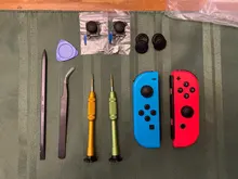 Joystick analógico 3D para Nintendo Switch, herramienta de reparación de NS, palo de pulgar, repuesto, palanca