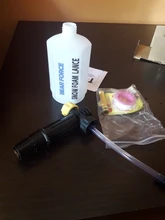 Boquilla de espuma para nieve, generador de espuma de cañón para Daewoo, martillo, Karcher, Huter, Makita, arandela de alta presión